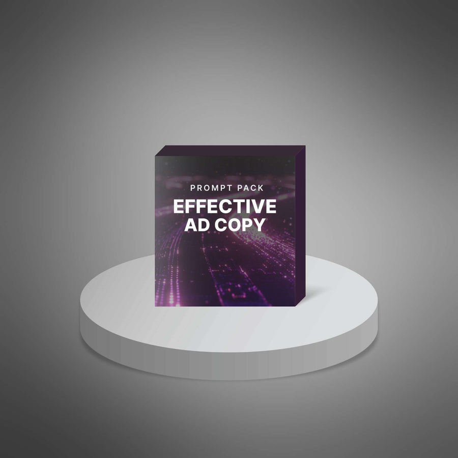 Effective Ad Copy Prompts - SuitYou AI tools and technology prompt pack