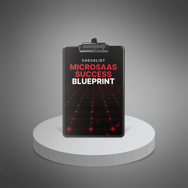 MicroSaaS Success Blueprint - SuitYou life skills checklist