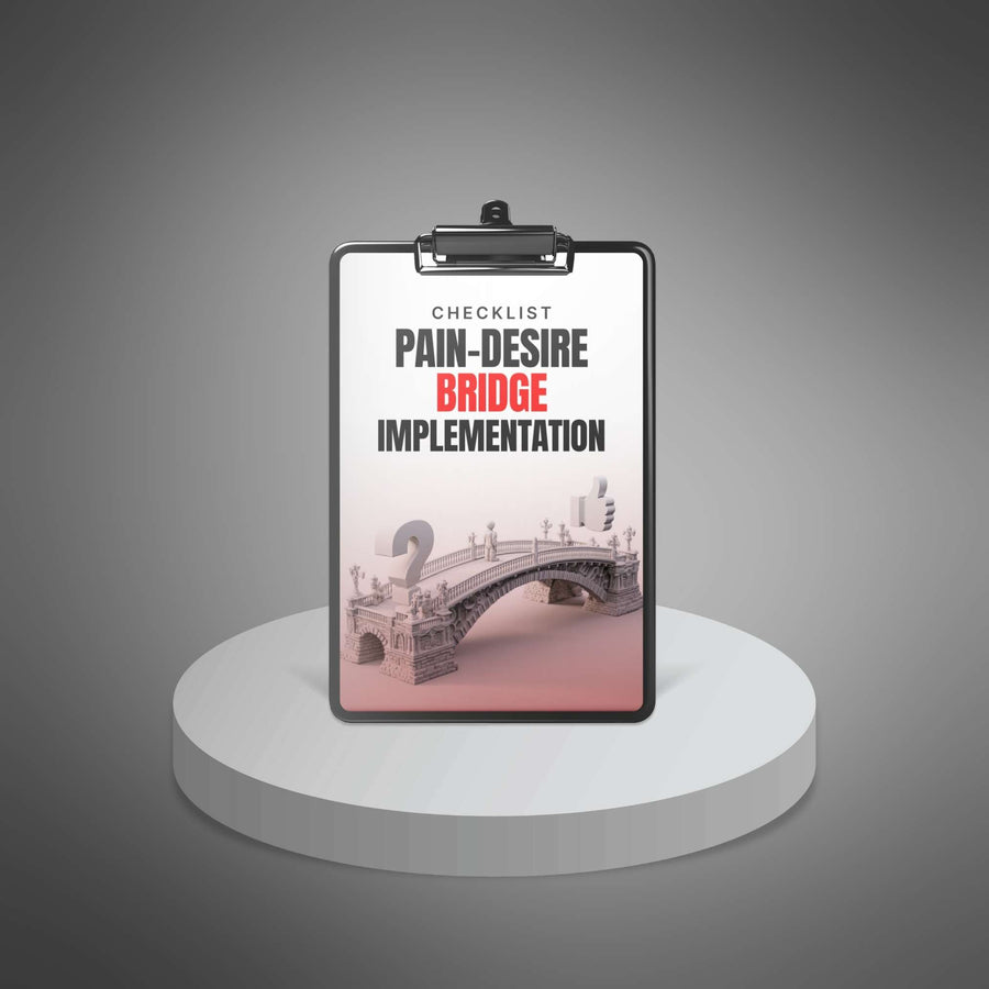 Pain-Desire Bridge Implementation - SuitYou AI tools and technology checklist