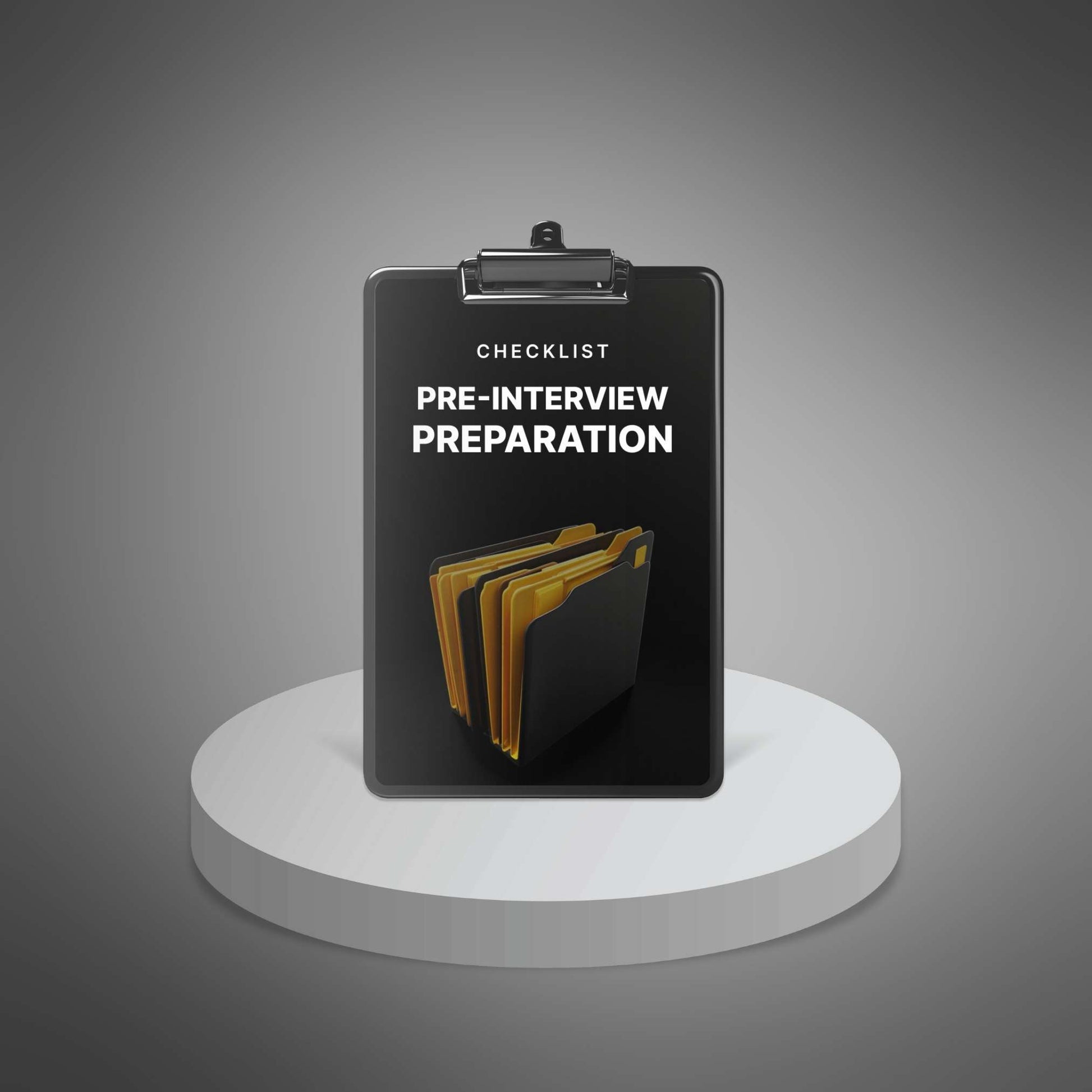 Pre-Interview Preparation (Copy)