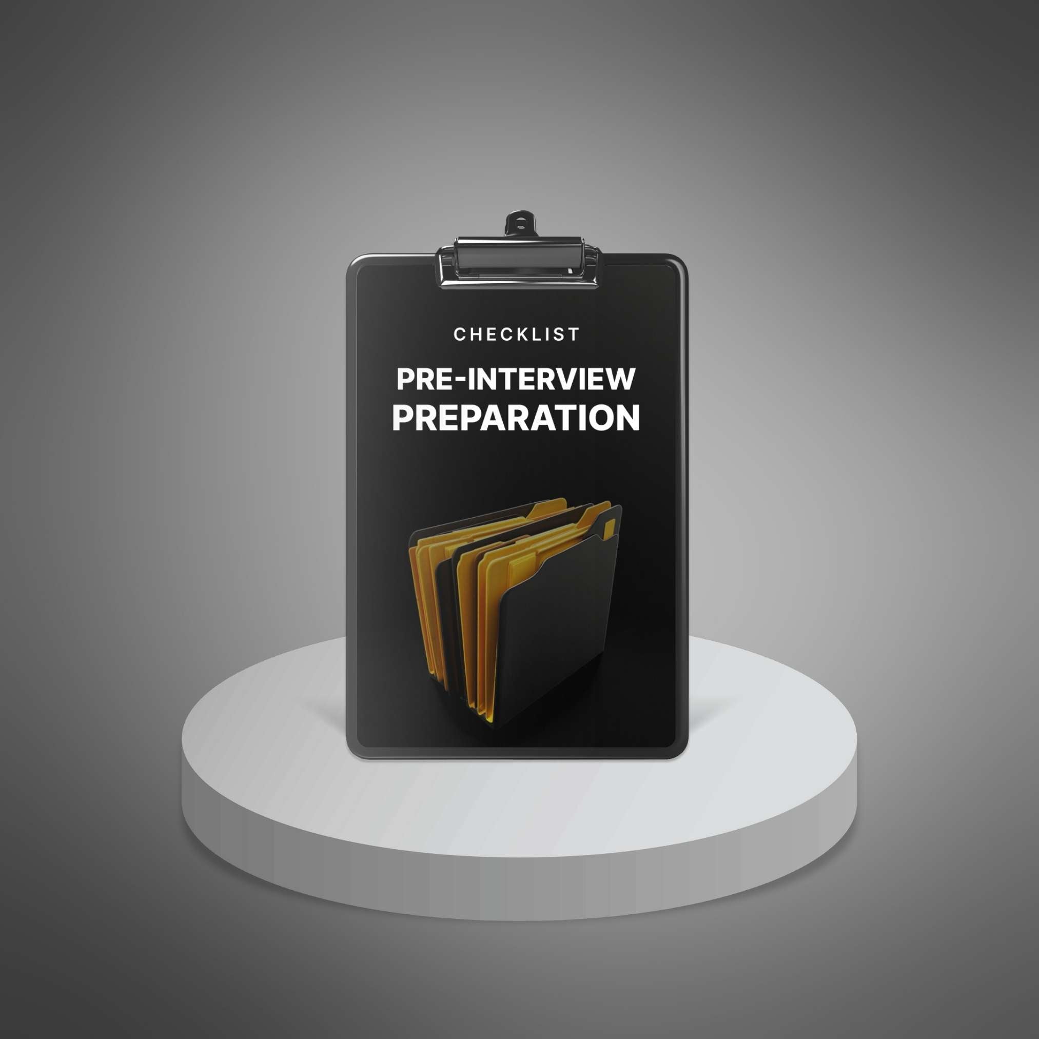 Pre-Interview Preparation (Copy)