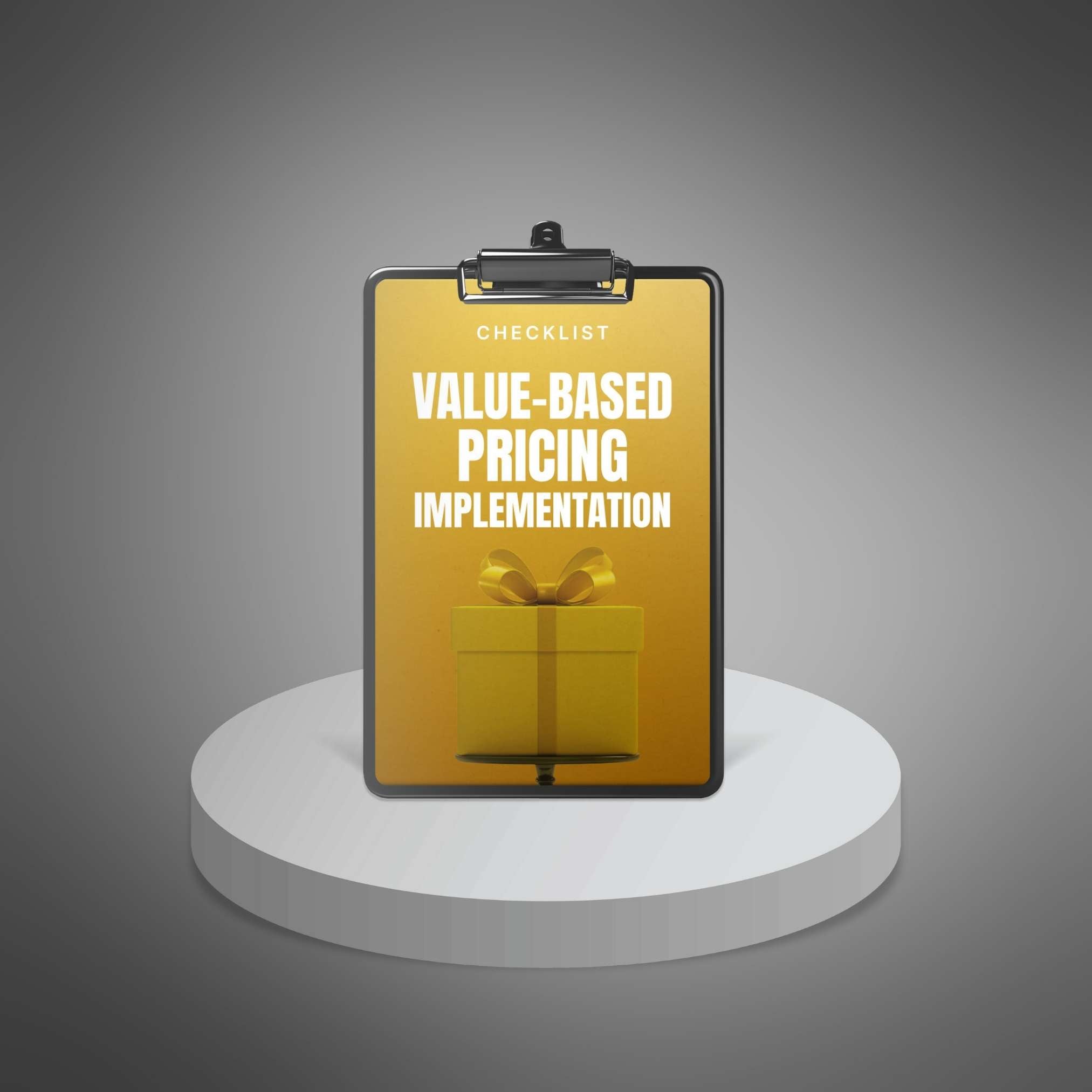 Value-Based Pricing Implementation
