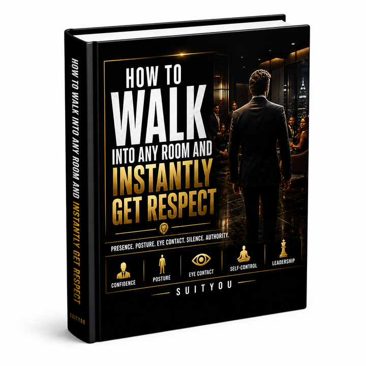 How to Walk Into Any Room and Instantly Get Respect