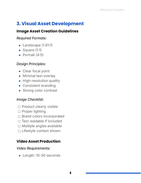 Check Image Formats, Design and Product Visibility - practice sample from Performance Max Asset Creation