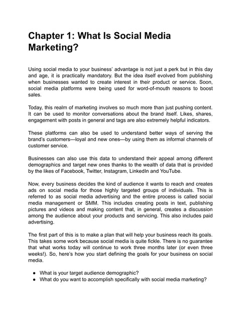 Understand Social Marketing - understand sample from Social Marketing School