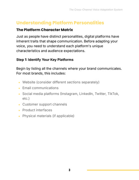 Understanding Platform Personalities - understand sample from The Cross-Channel Voice Adaptation System