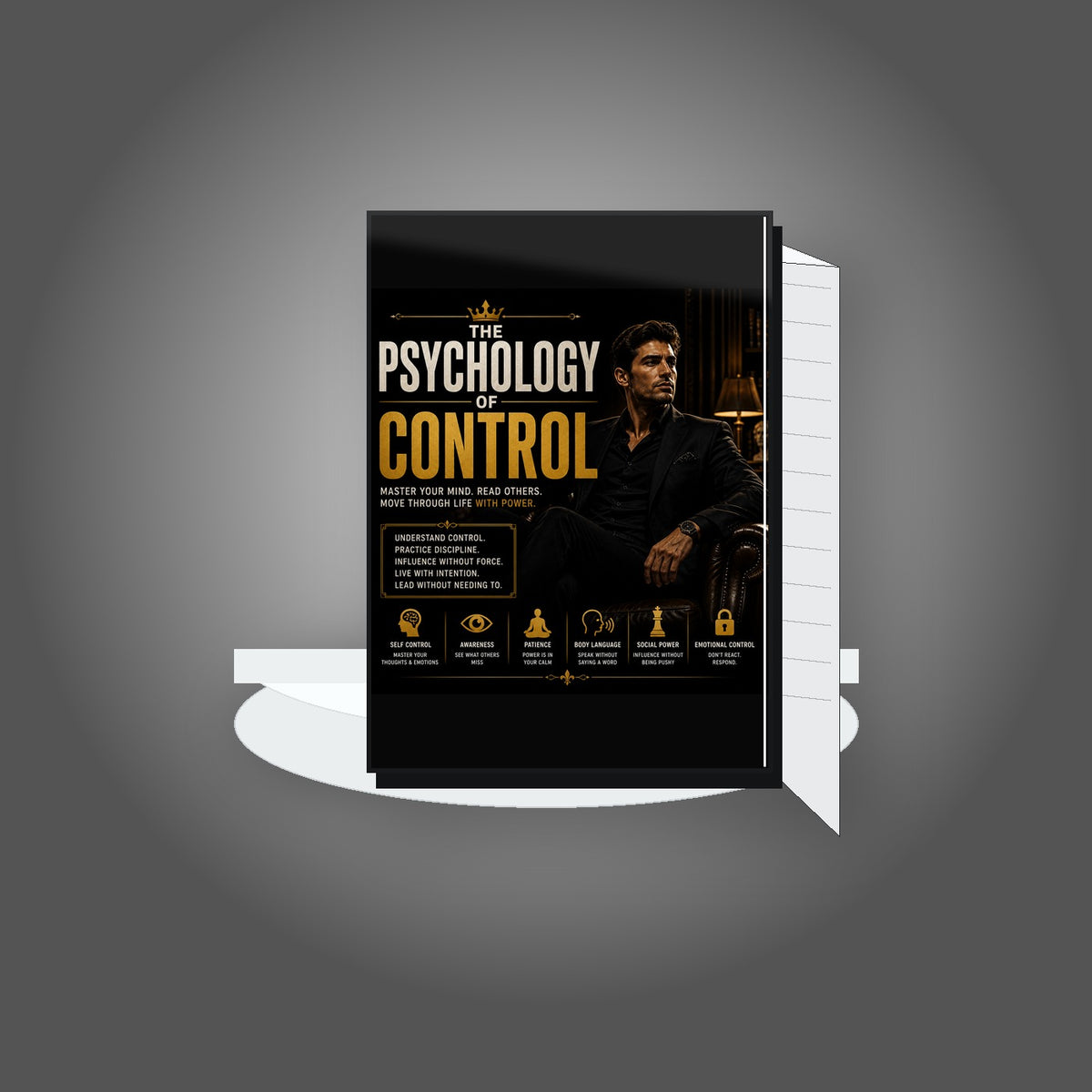 SuitYou Men book mockup - The Psychology of Control