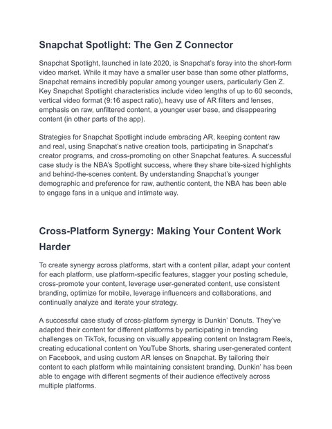 Adapt Content Across Platforms - act sample from Viral Video Mastery