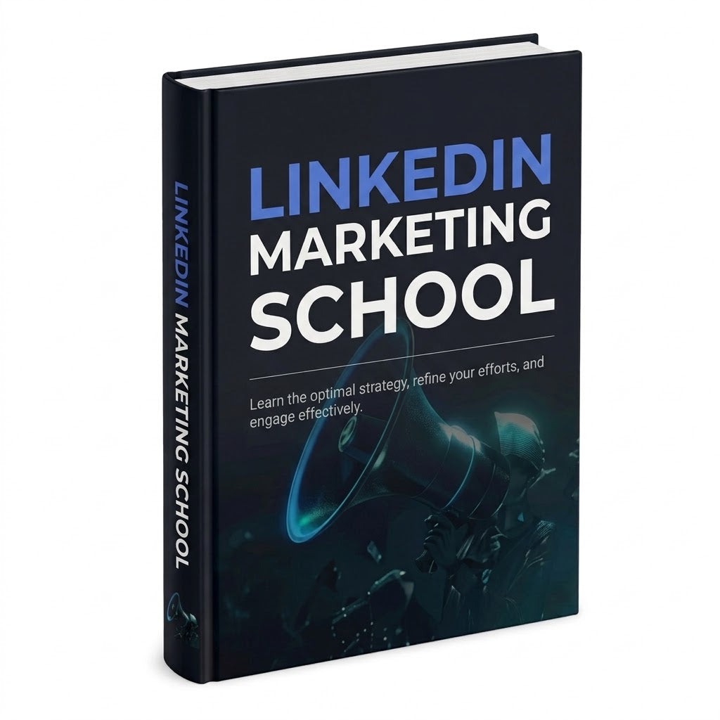 LinkedIn Marketing School guide cover