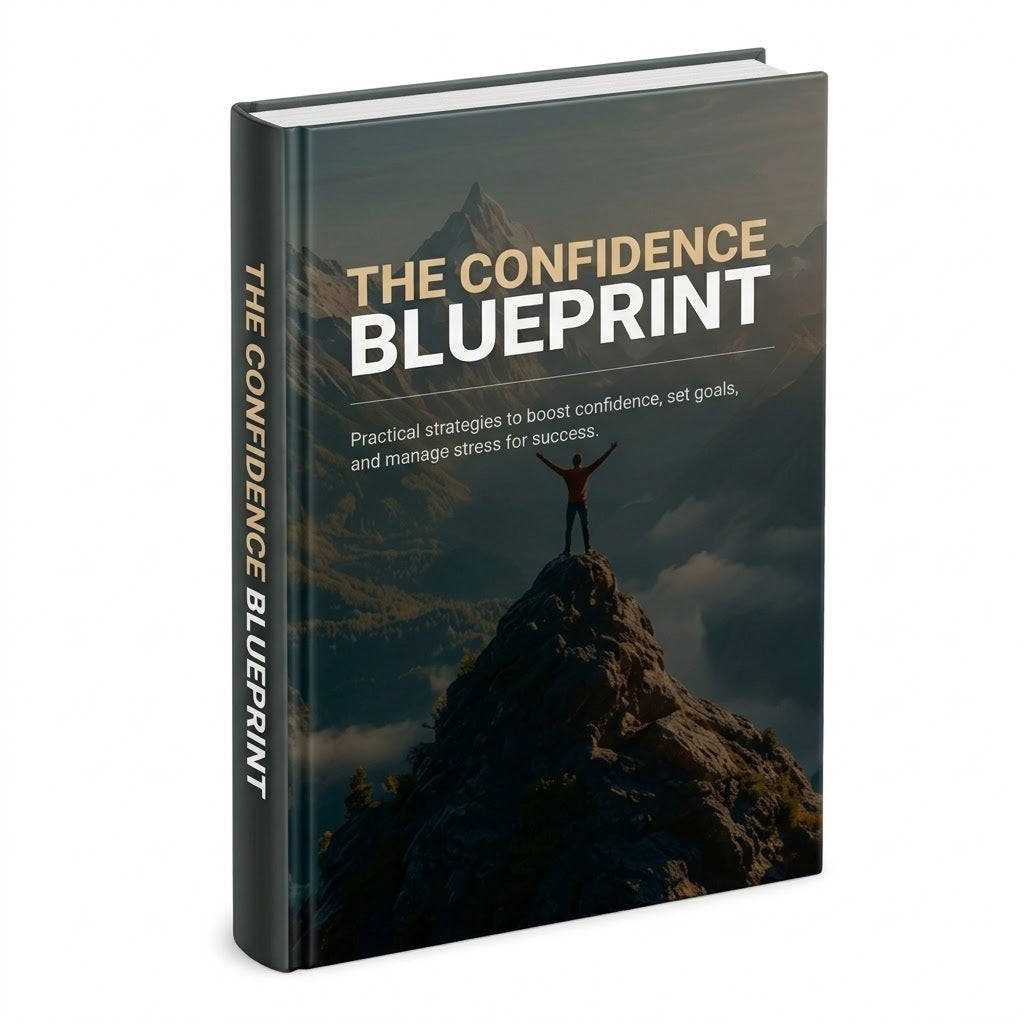 The Confidence Blueprint ebook & guide cover