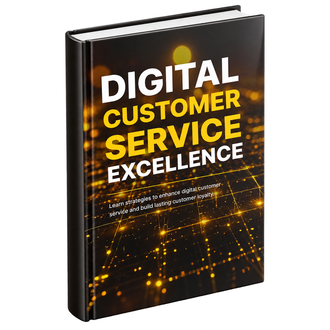 Digital Customer Service Excellence template cover