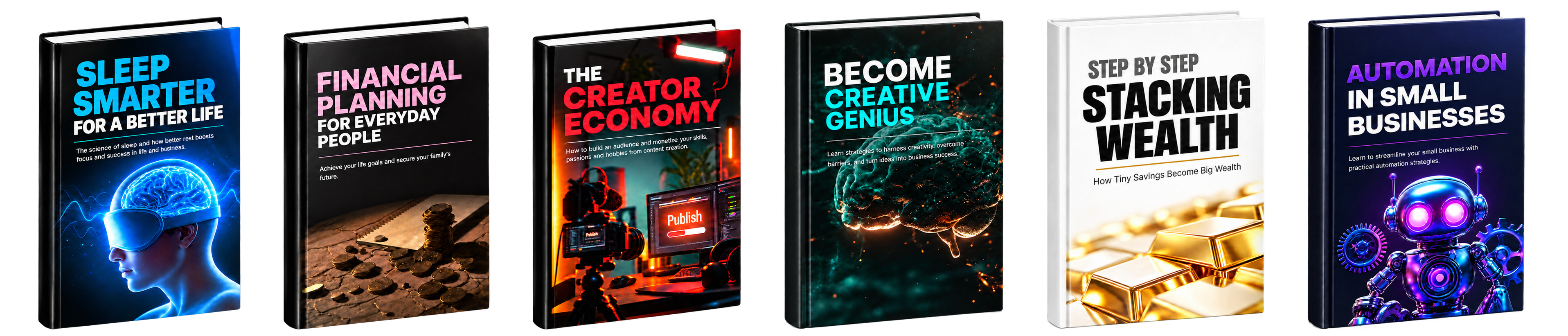 Six featured SuitYou ebooks